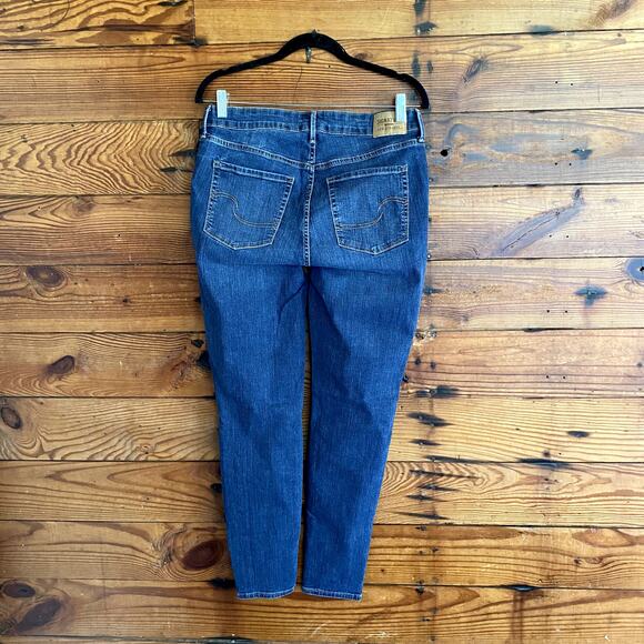 Levis Strauss Blue Skinny Maternity Jeans size Large - Picture 3 of 4